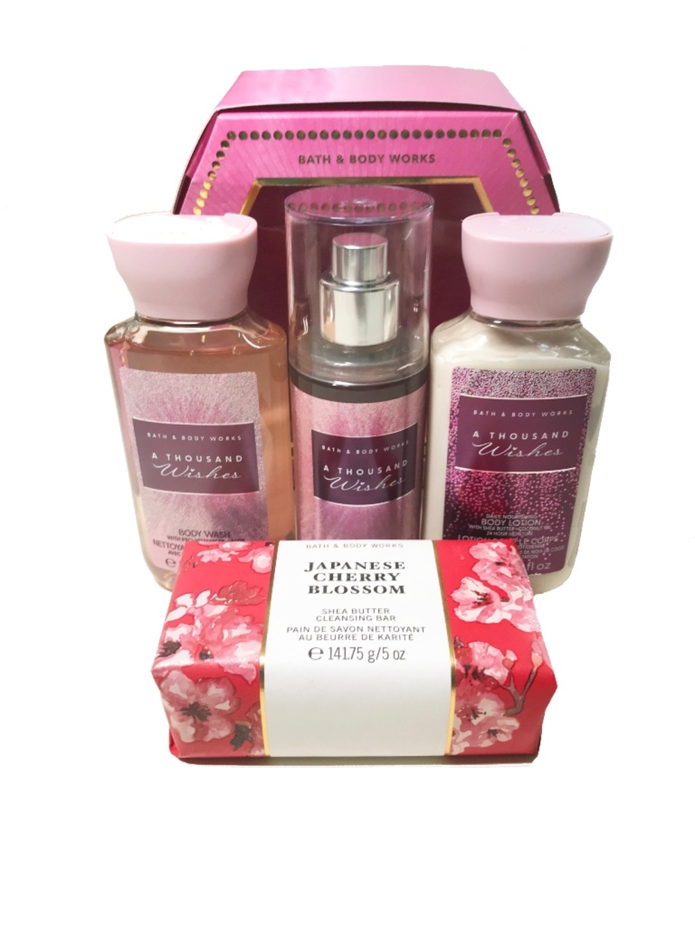 NWOT The Body Works "A Thousand Wishes" Gift Set